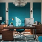 Modern Teal Home Office: Create Your Dream Workspace