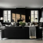 Scandi Living Room Decor: Embrace the Elegance of Black
