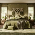 Create a Cozy Bohemian Bedroom with Olive Green