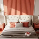 Cozy Up Your Farmhouse Bedroom with Coral This Christmas