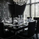 Classic Luxury Dining Room in Black: Elevate Your Everyday