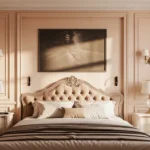 Classic Luxury Bedroom Design: Embrace the Elegance of Peach