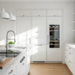 Scandi Kitchen Bliss: Embrace the Timeless Charm of White