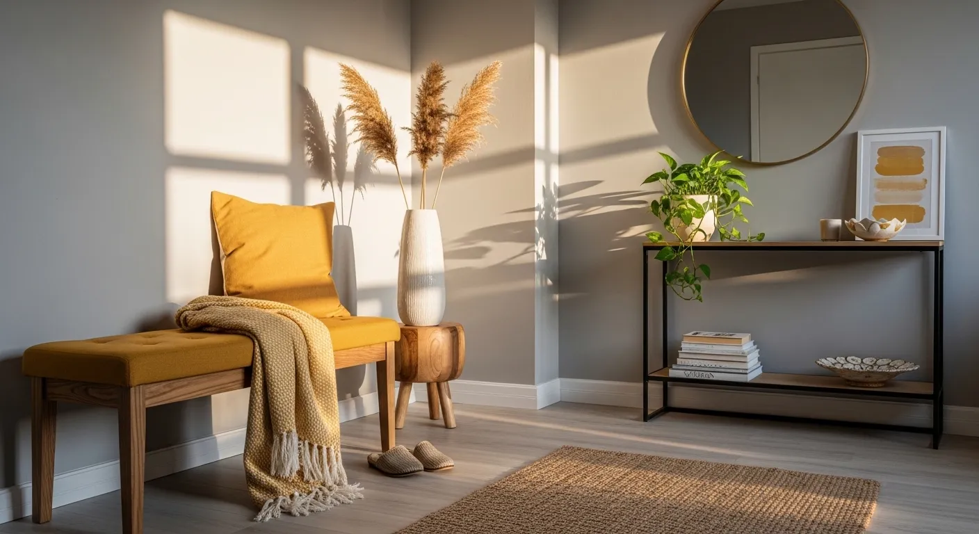 Styling tips for Minimalist Entryway ideas: less is more