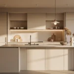 Minimalist Kitchen Design: Embrace the Warmth of Cream