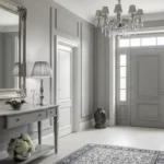 Classic Luxury Entryway Ideas: Elevating Light Gray Designs