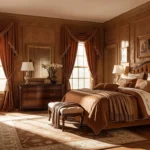 Classic Luxury Bedroom Ideas in Warm Brown Tones