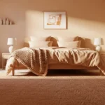 Cozy Winter Vibes: Transform Your Bedroom with Creamy Peach Scandi Style