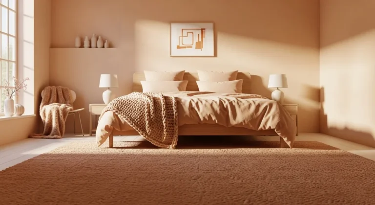 Cozy Winter Vibes: Transform Your Bedroom with Creamy Peach Scandi Style