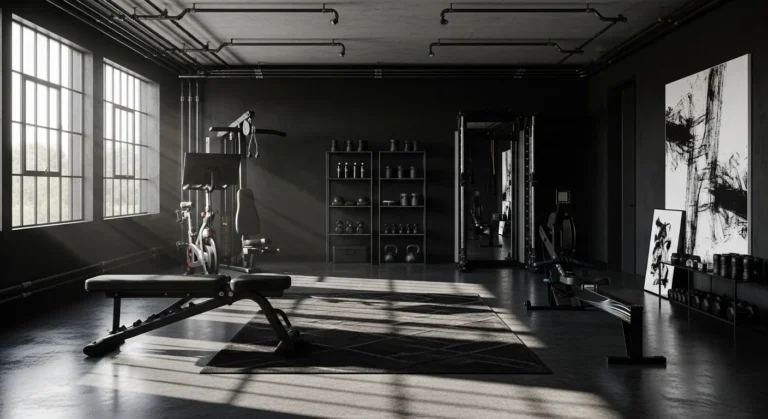 Industrial Home Gym Ideas: Bold Black Design Guide