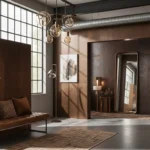 7 Bronze & Industrial Entryway Ideas for a Warm Welcome