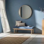 Japandi Entryway ideas: Dusty Blue Calm That Works Daily