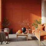 Japandi Outdoor Balcony Ideas: A Burnt Orange Halloween