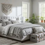 Light Gray Bohemian Bedroom Ideas: A Dreamy Sanctuary