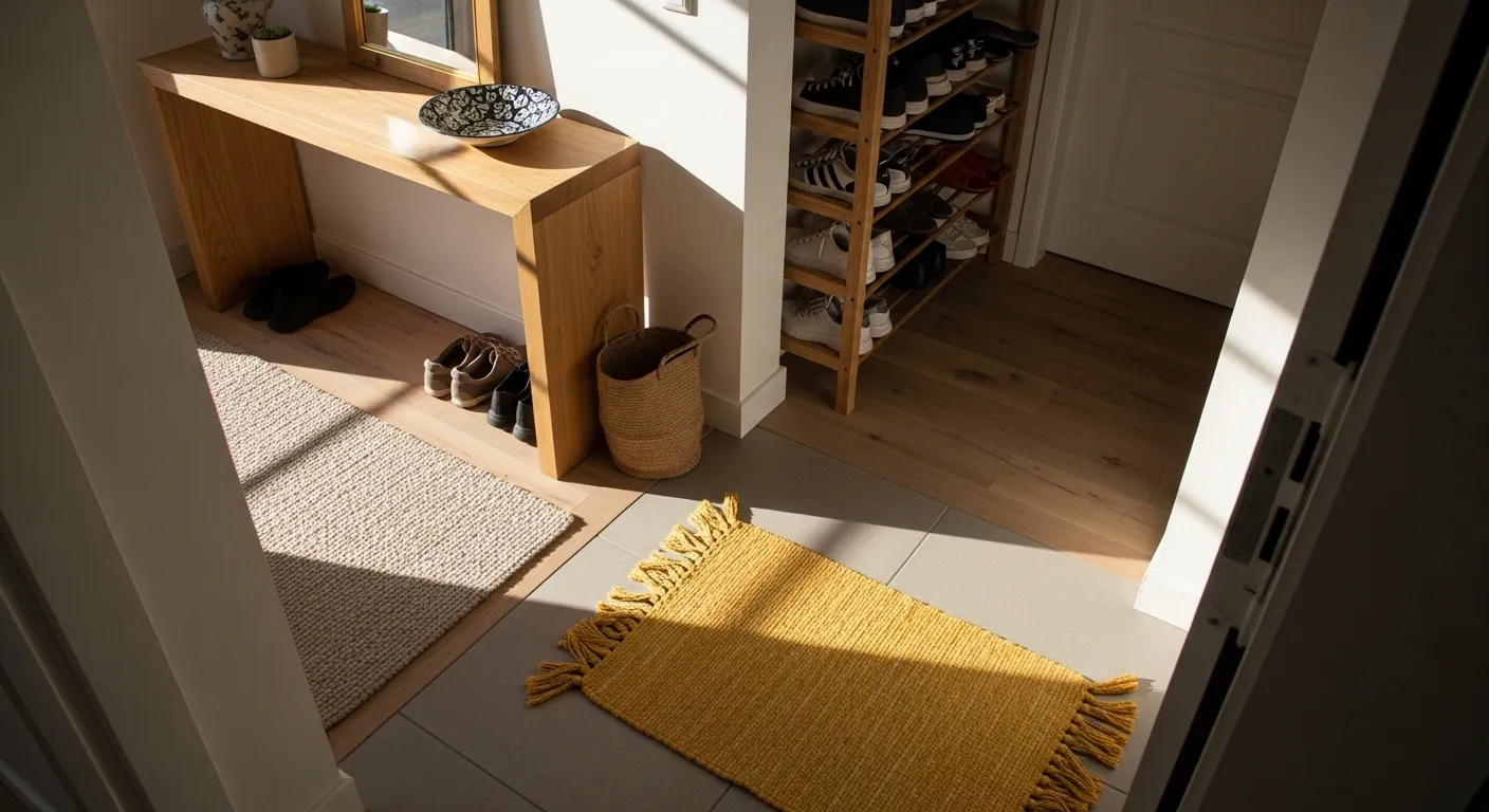 Clean and uncluttered Minimalist Entryway ideas for a modern home