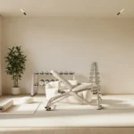 8 Cream Minimalist Home Gym Ideas for a Serene Workout