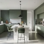 Minimalist Kitchen Ideas: Moss Green Design Guide
