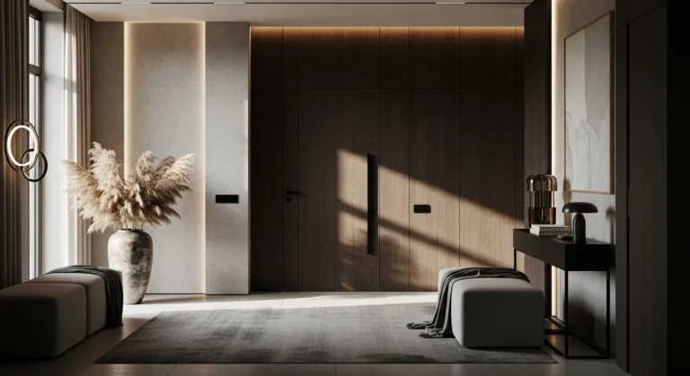 Modern Entryway Design: Embrace the Warmth of Truffle