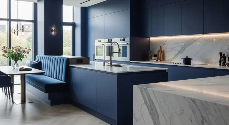 Modern Kitchen Design: Embracing the Depth of Indigo
