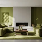 Modern Living Room Ideas: Olive Green Style Guide