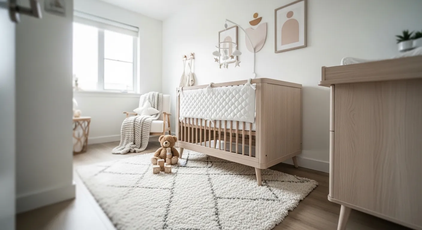 Monochromatic white nursery decor steps and recreation guide