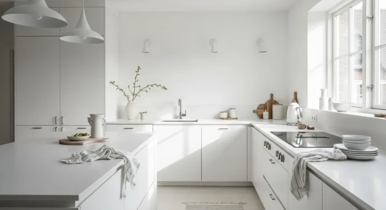 Scandi Kitchen ideas: A Bright, Timeless White Kitchen