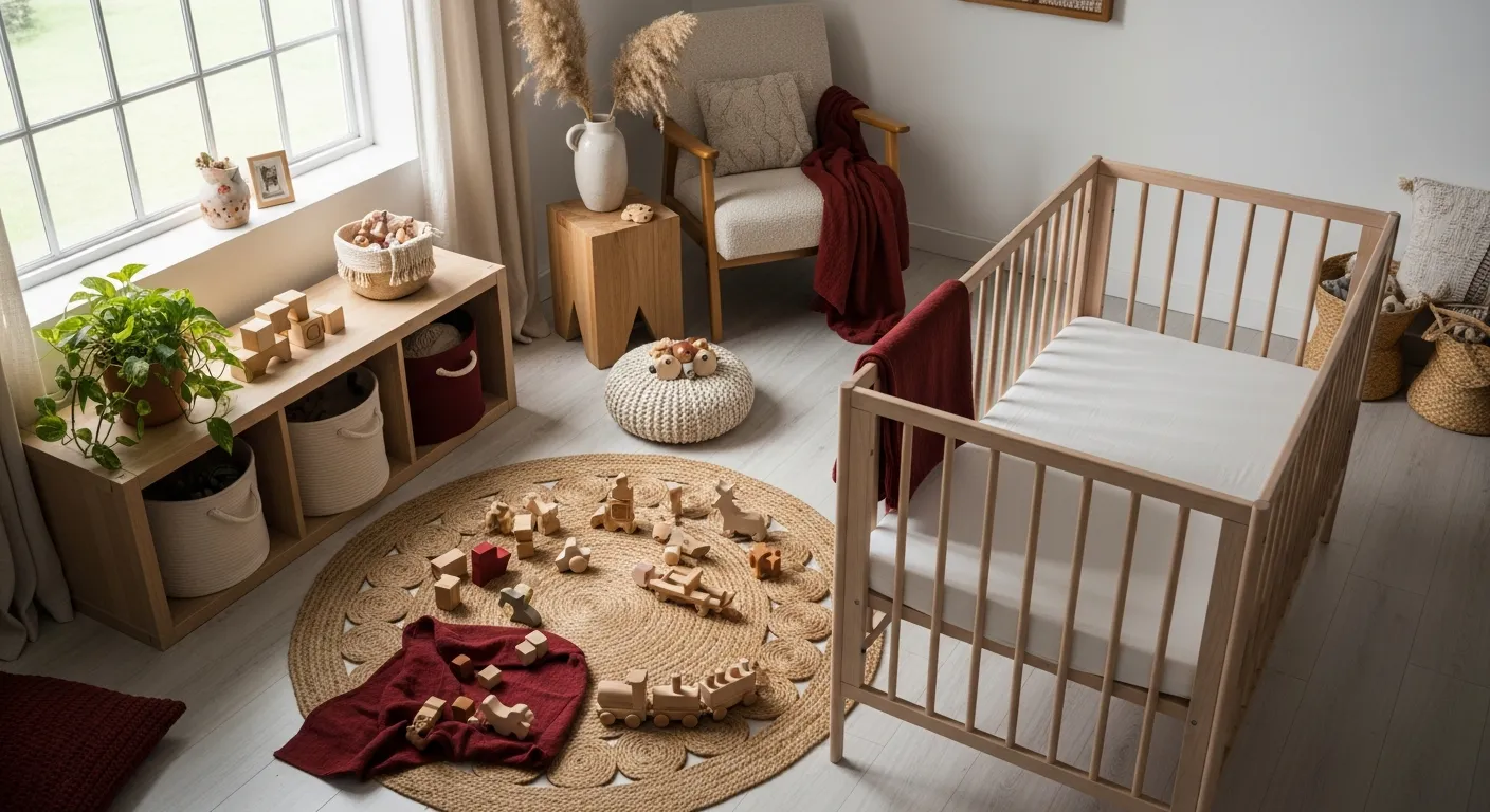 Budget friendly decor for Japandi Nursery & Kids Room ideas