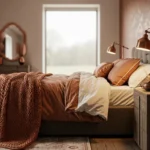 Cozy Copper: 8 Warm Farmhouse Bedroom Ideas for a Rustic Retreat