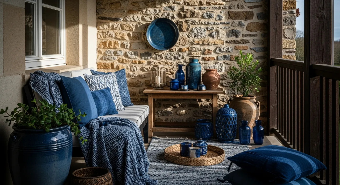 Perfect color palette integration for Farmhouse Outdoor Balcony ideas