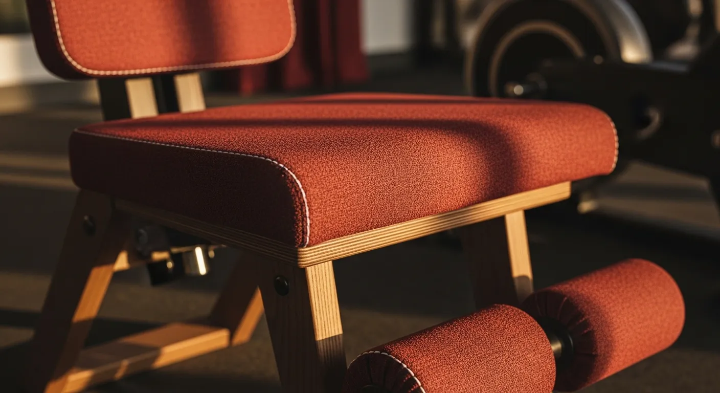 Essential furniture for minimalist home gym ideas with sleek black rack