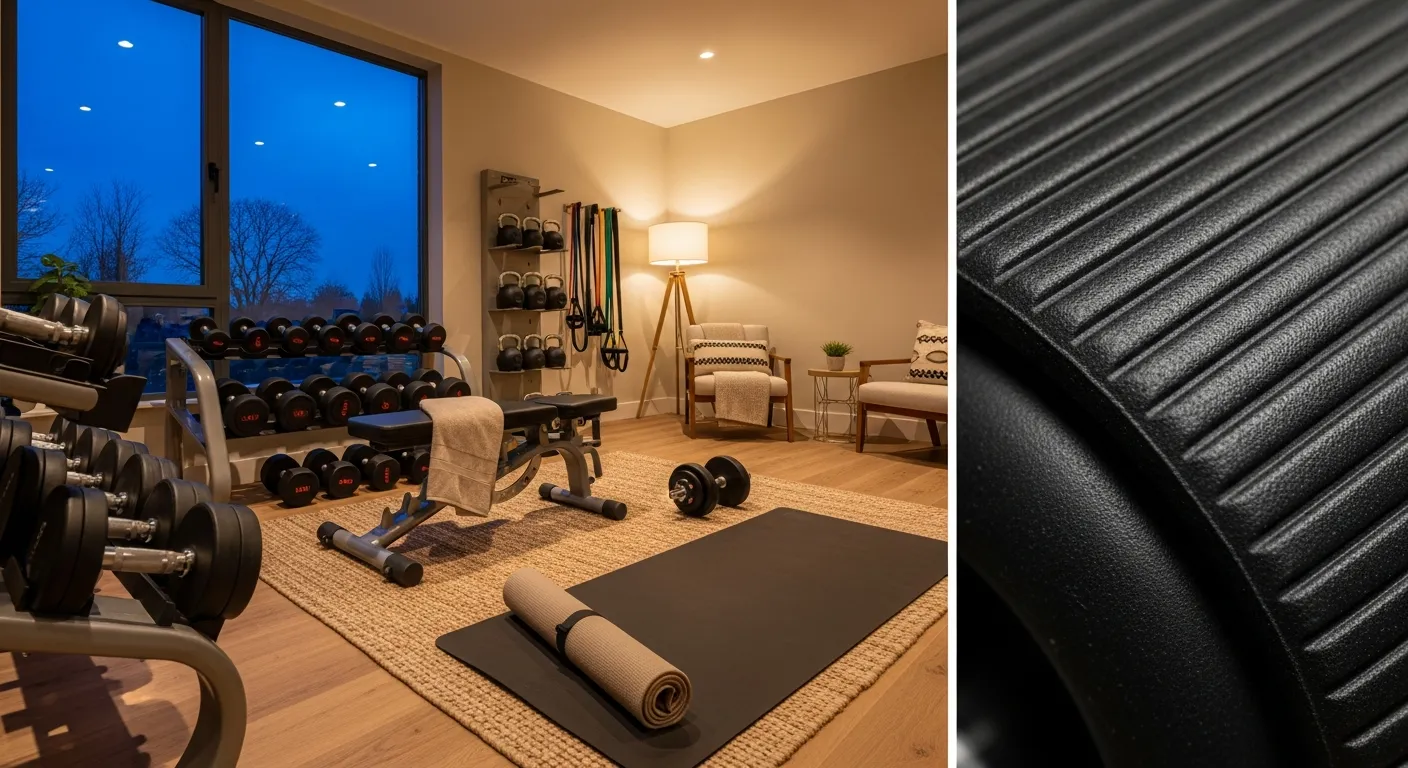 Minimalist decor elements in Modern Home Gym ideas