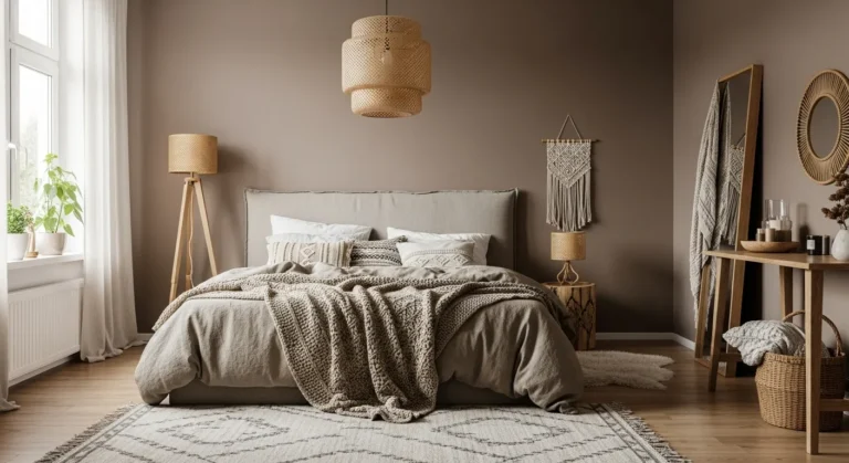 8 Serene Bohemian Bedroom Ideas: The Ultimate Taupe Guide