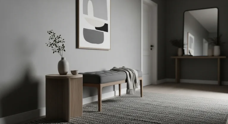 8 Minimalist Entryway Ideas for a Serene Gray Foyer