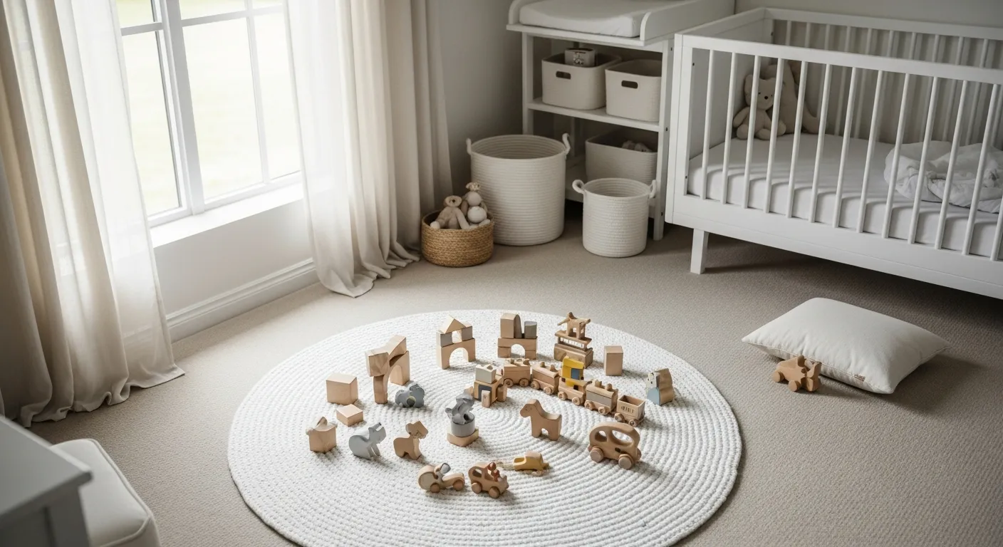 Lighting and texture details in Modern Nursery & Kids Room ideas