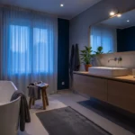 15 Navy & Scandi Bathroom Ideas for a Bold, Serene Sanctuary