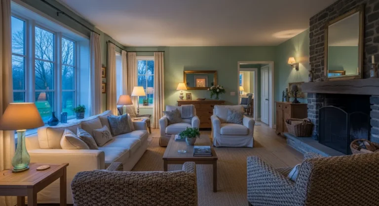 Pastel Mint Farmhouse Living Room Ideas: Fresh & Cozy Styling