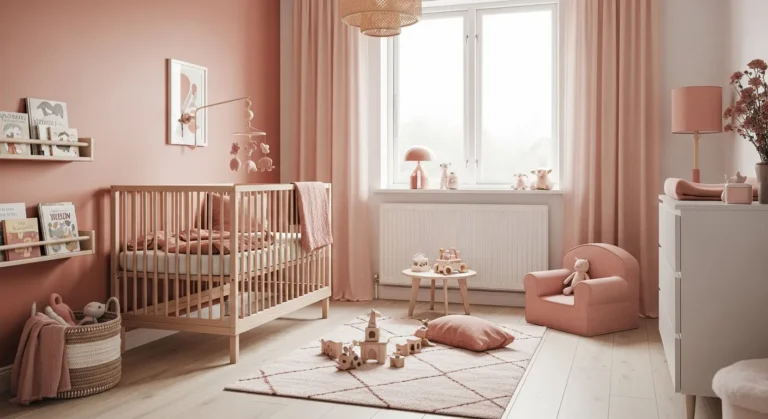 Scandi Nursery & Kids Room Ideas: Styling a Blush Haven