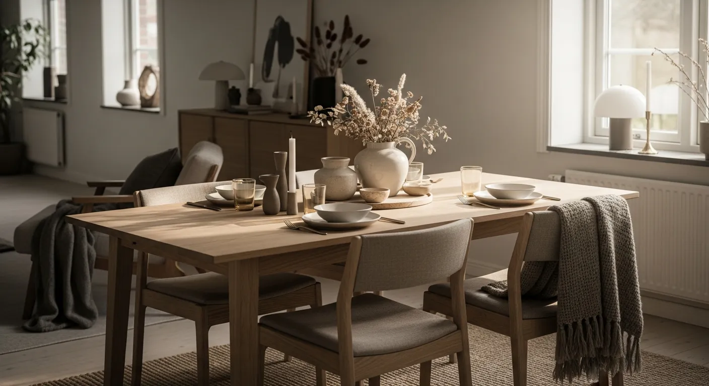 Final look for Scandi Dining Room ideas and inspiration