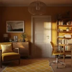 Sunny & Serene: 8 Scandi Home Office Ideas Using Yellow