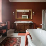 Classic Luxury Bathroom Ideas: Elegant Rust Decor