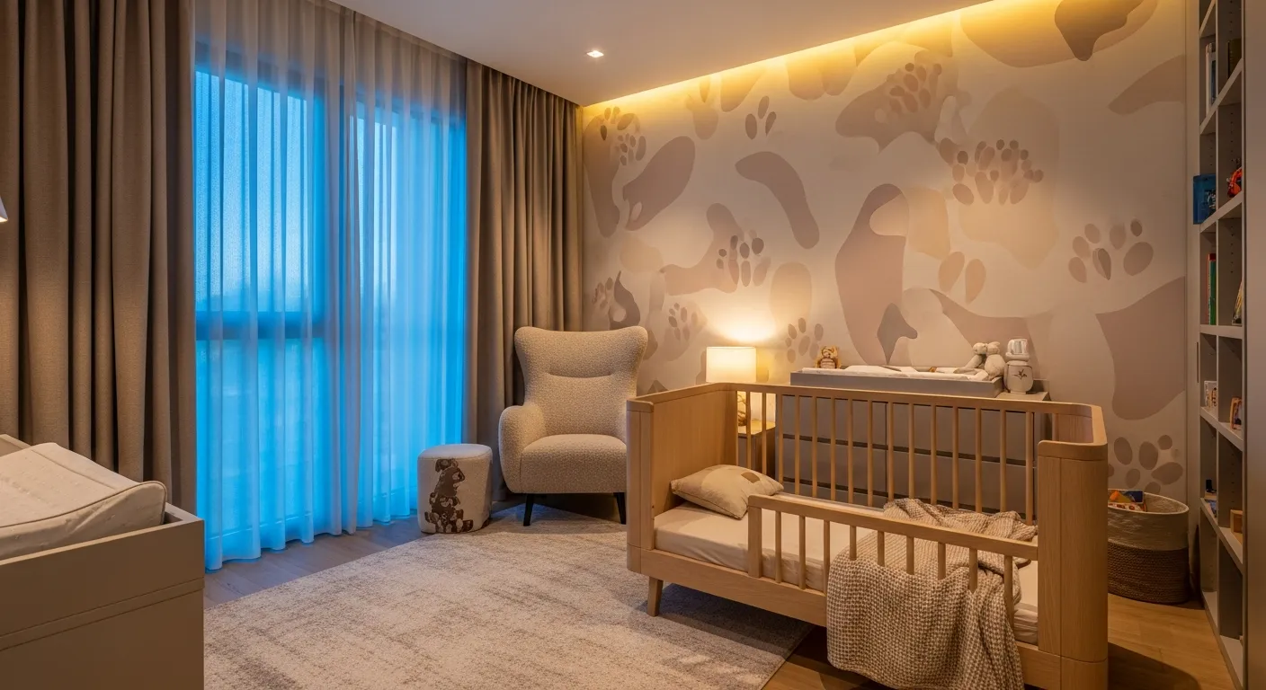 Budget friendly beige decor for modern nursery spaces