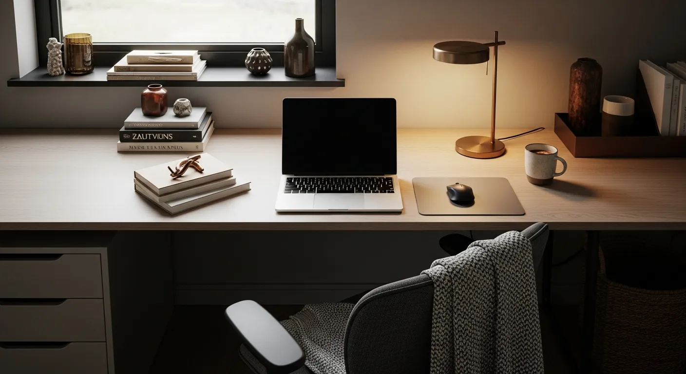 Step by step guide to recreating Modern Home Office ideas with sleek bronze accents