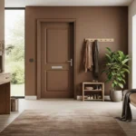 Modern Entryway Ideas: Warm Mocha Foyer Inspiration