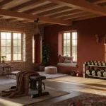 Inspiring Rust Farmhouse Home Gym Ideas for Your Workout