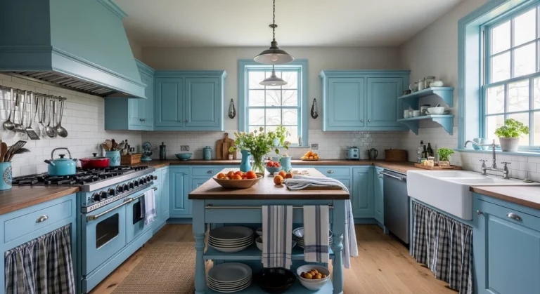 Sky Blue Farmhouse Kitchen Ideas: A Dreamy Guide