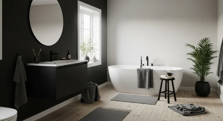 Stunning Black Scandi Bathroom Ideas for Everyday Retreats