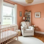 Peach Farmhouse Nursery & Kids Room Ideas: Cozy Inspiration