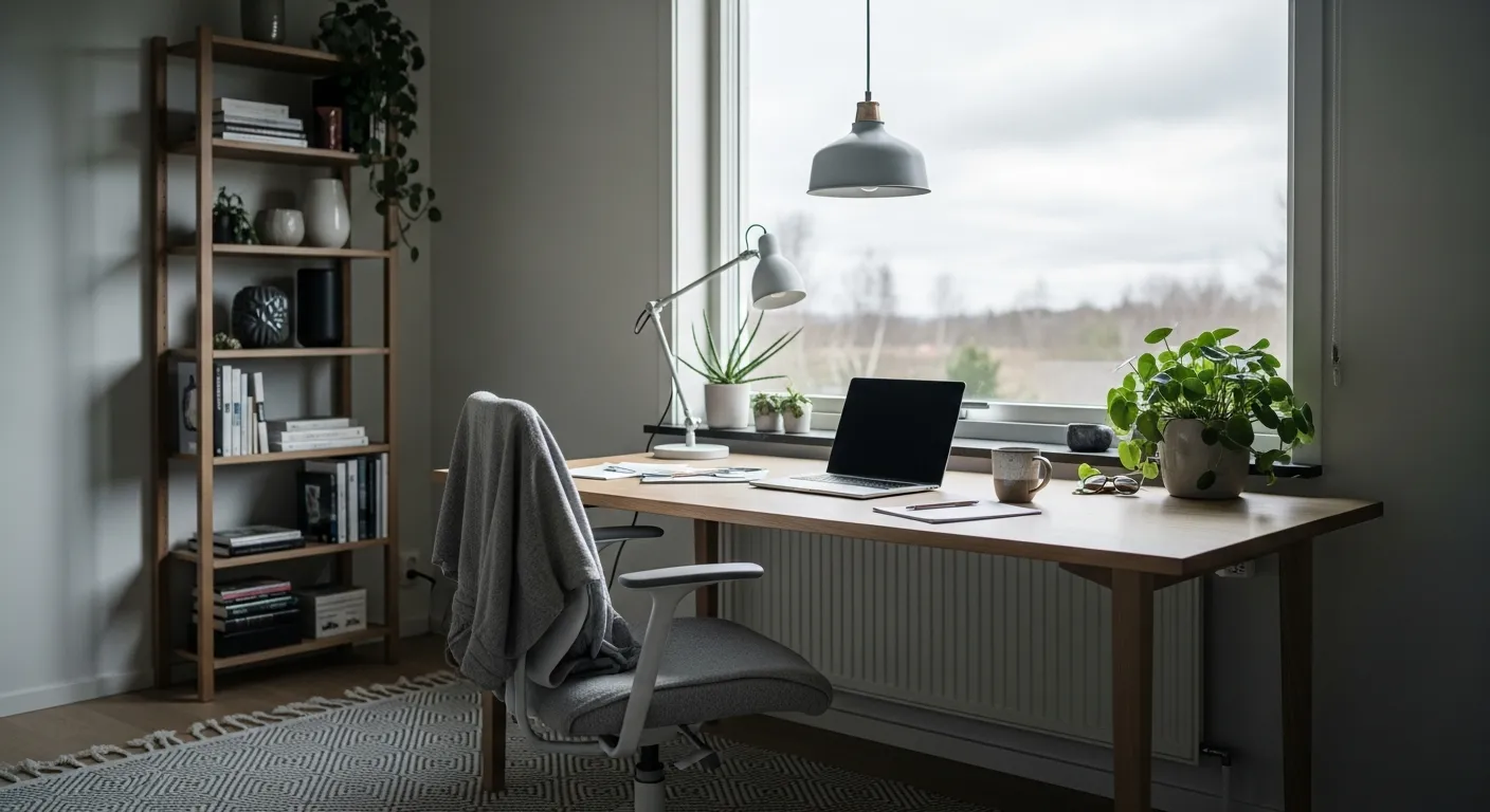 Clean Scandinavian lines and subtle organic textures in a budget-friendly light gray focus zone.