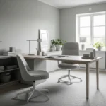 Best Light Gray Scandi Home Office Ideas for Daily Focus