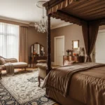 Mocha Elegance: Classic Luxury Bedroom Ideas for a Moody Retreat